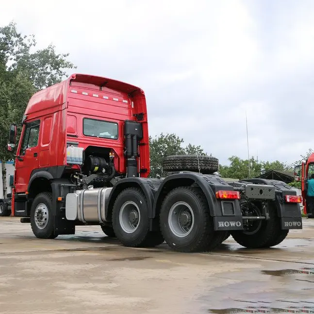 Sinotruk Howo 10 Wheelers 6*4 Avro 2 Avro 4 371 at gücü 380 at gücü 420 at gücü ilə yük maşını traktoru