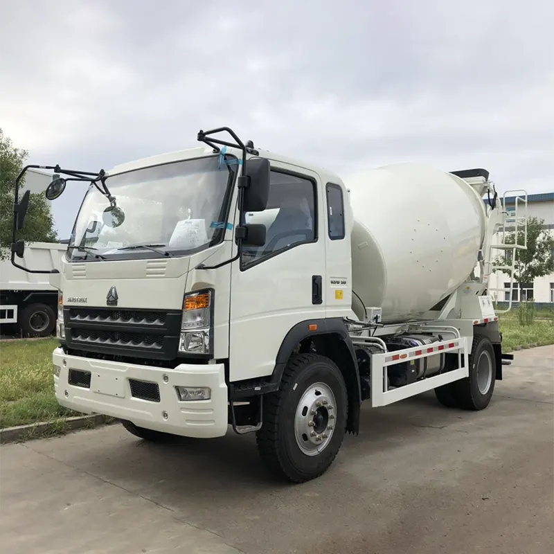 Sinotruk Howo 6*4 Mikser Yük maşını 9cbm 10cbm 12cbm